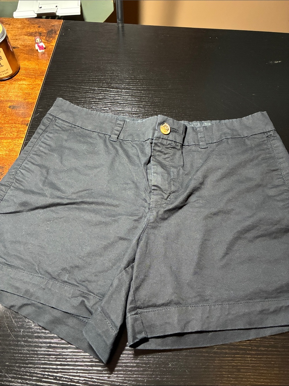 Old Navy Black Women's Cotton Bermuda Shorts